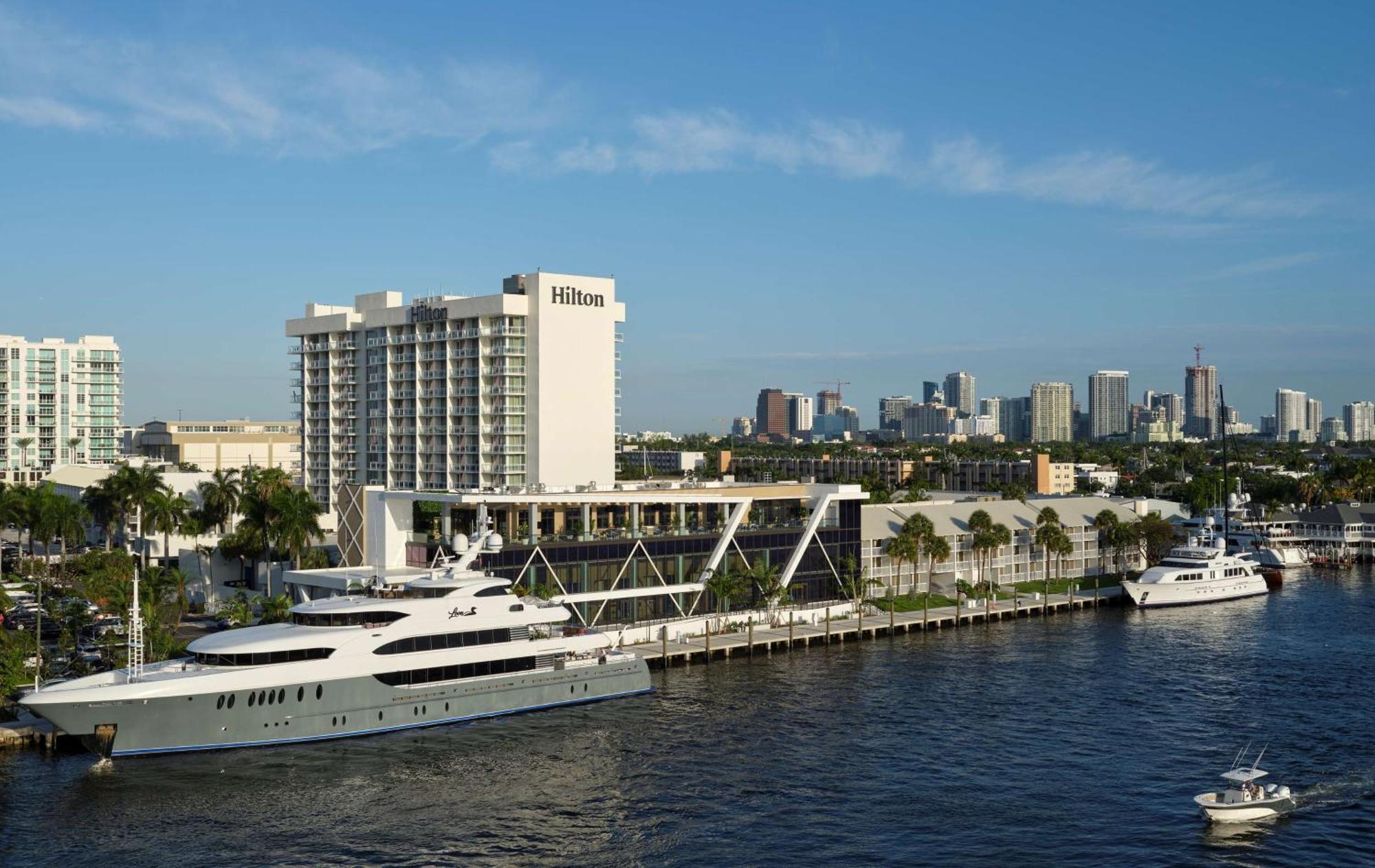 Hilton Fort Lauderdale Marina Exterior foto